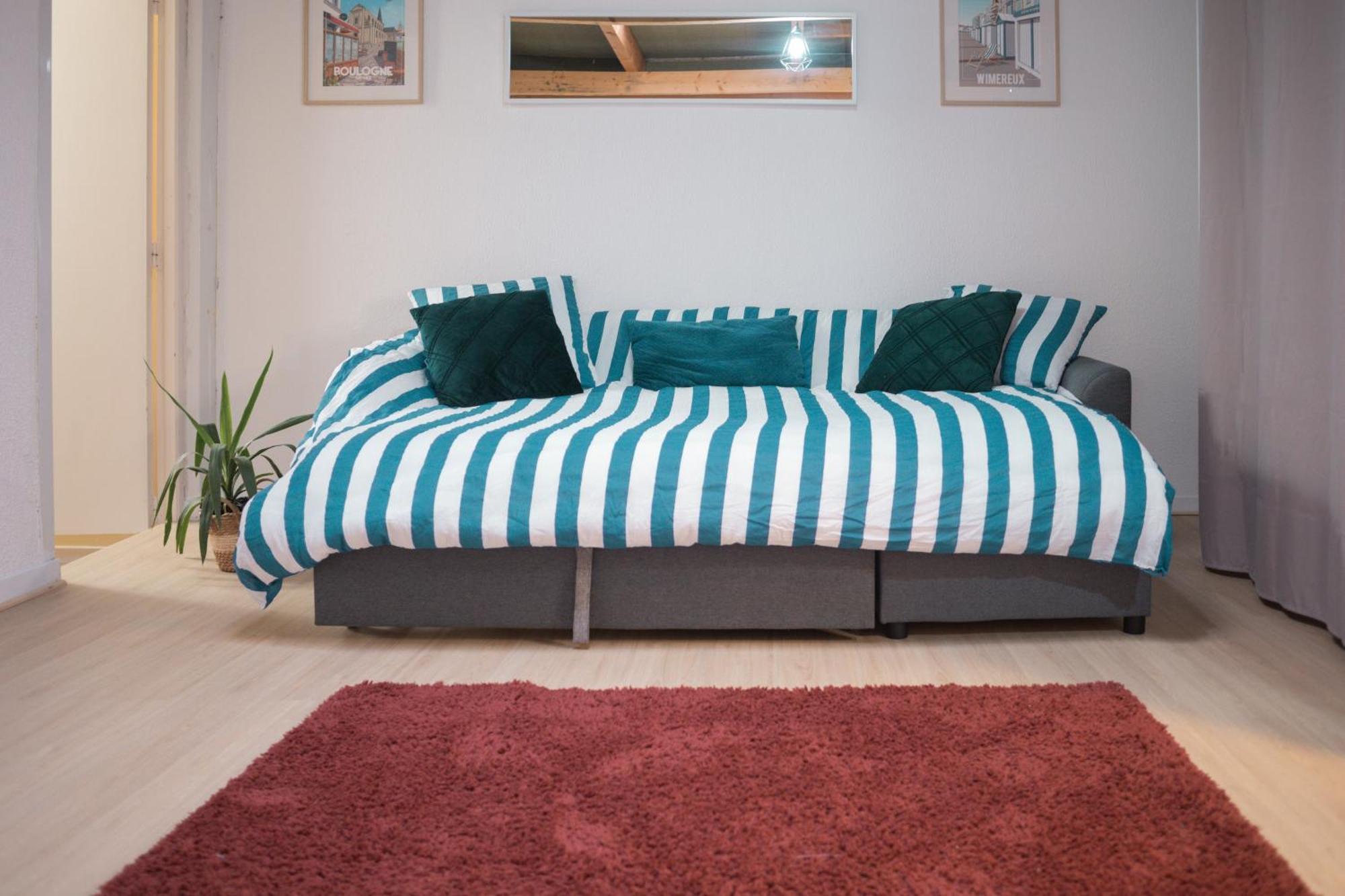 Spa Central Charmant Duplex Cosy 90M2 A 300M Rue Pietonne Et 500 M Du Port Boulogne-sur-Mer Buitenkant foto