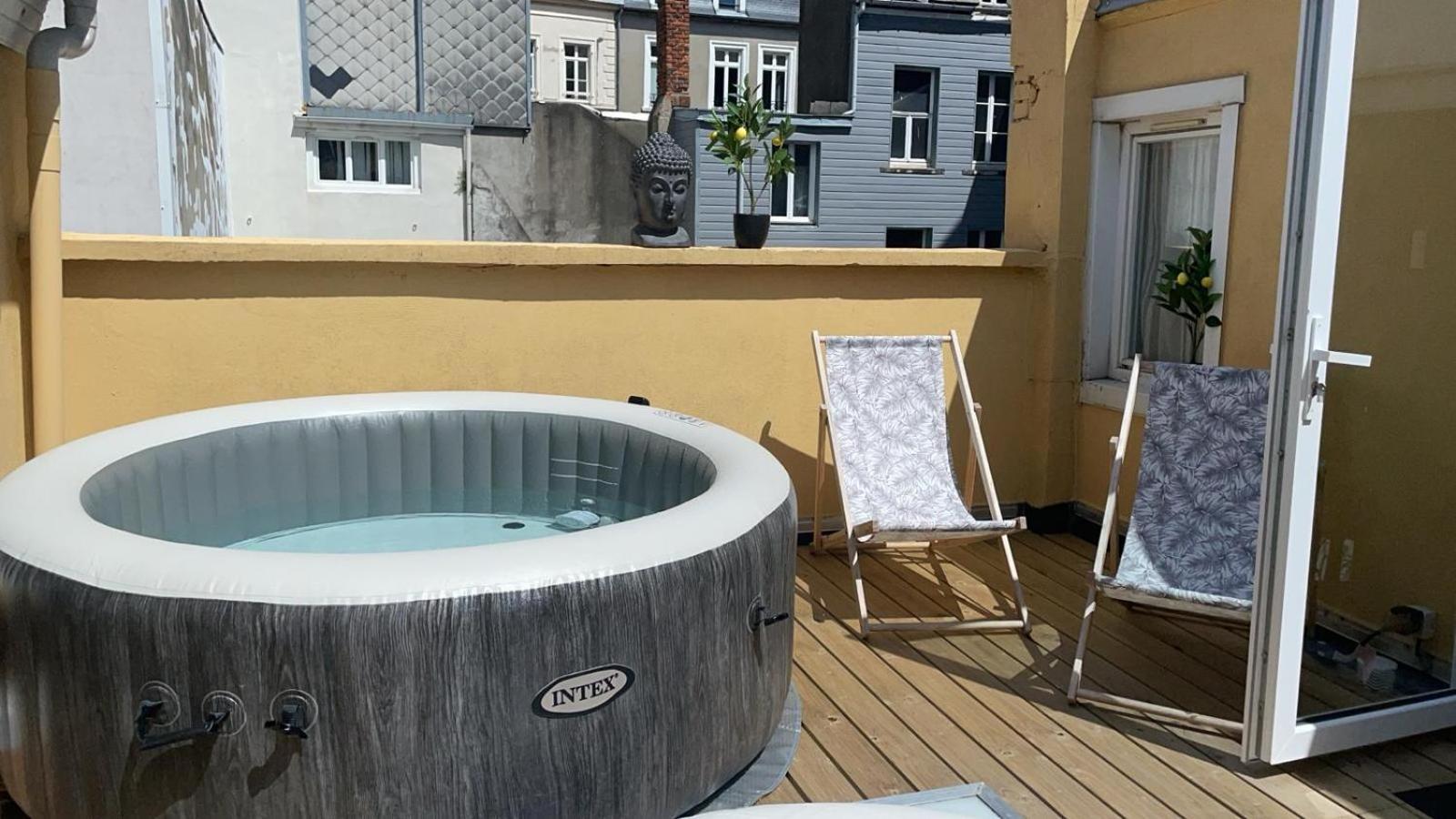 Spa Central Charmant Duplex Cosy 90M2 A 300M Rue Pietonne Et 500 M Du Port Boulogne-sur-Mer Buitenkant foto